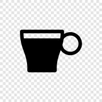 Kaffee, heiße Schokolade, Cappuccino, Latte symbol