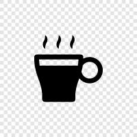 Kaffee, Espresso, Latte, Cappuccino symbol