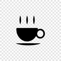 Kaffee, Koffein, schwarz, braun symbol