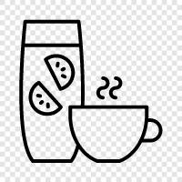 coffee, tea, juice, smoothies icon svg