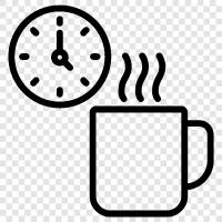 COFFEE BREAKS, COFFEE TIME FOR ME, COFFEE TIME icon svg
