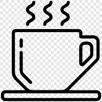 coffee, cup, drink, morning icon svg