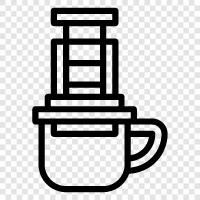 coffee, espresso, coffee maker, brewing icon svg