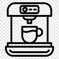 coffee, coffee beans, coffee maker, coffee pods icon svg