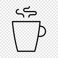 Kaffee, Kaffeebecher, Tassen, Kaffee trinken symbol