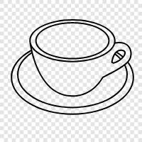 Coffee, Tea, Latte, Espresso icon svg