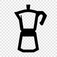 coffee, filters, descaling, maker icon svg