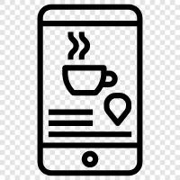 Coffee, Roasters, Brews, App icon svg