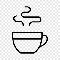 Kaffee, Tassen, Morgen, Kaffeetasse symbol