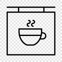 Kaffee, Latte, Cappuccino, Espresso symbol