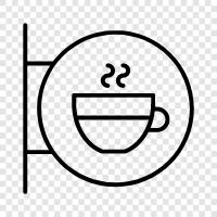 Kaffee, Tee, Espresso, Latte symbol