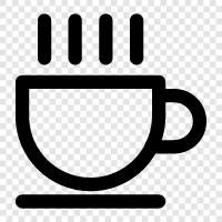 Kaffee, Kaffeetasse, Tassen, Teetasse symbol