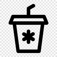 coffee, cold, iced, coffee shops icon svg