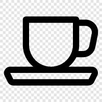 coffee cups, coffee pot, coffee maker, coffee recipes icon svg