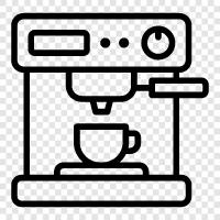 Coffee, Brewing, Machine, Espresso icon svg