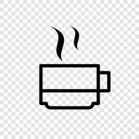 coffee, tea, hot chocolate, cocoa icon svg