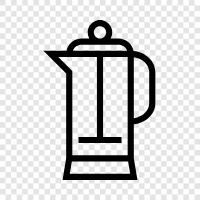 coffee, espresso, pot, brewer icon svg