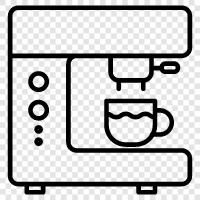 Kaffee, Kaffeemaschine, Kaffeekanne, Espresso symbol