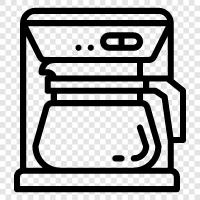 Coffee Maker, Coffee Grinder, Bean Grinder, Burr Mill icon svg