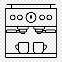 Coffee Maker, Coffee Extractor, Coffee Grinder, Coffee Roaster icon svg