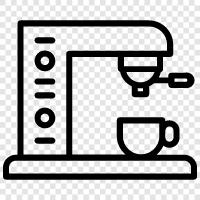 Kaffeemaschine, Kaffee, Braukaffee, Espresso symbol