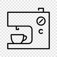 Kaffeemaschine, Kaffee, Espresso, Espressomaschine symbol