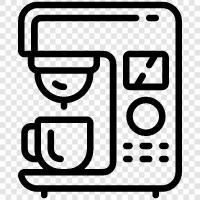 Coffee Maker, Coffee Pot, Coffee Maker Reviews, Coffee Maker Guide icon svg