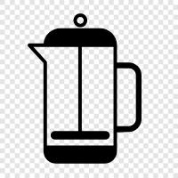 coffee, manual, pour over, brew icon svg