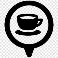 coffee, café, roastery, beans icon svg