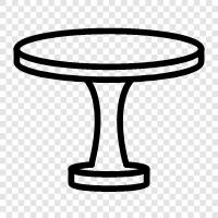 coffee table, cocktail table, side table, television stand icon svg