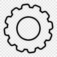 cog wheel, cog wheel adjustment, cog wheel adjustment screw, cog wheel alignment icon svg