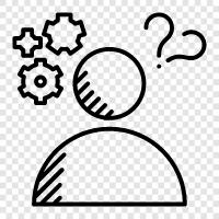 cognitive ability, thoughts, mind, reasoning icon svg