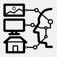 kognitives Rechnen, natürliche Sprachverarbeitung, maschinelles Lernen, Big Data symbol