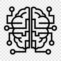 kognitives Rechnen, Computervision, natürliche Sprachverarbeitung, maschinelles Lernen symbol
