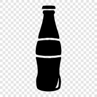 Cola Bottle, Carbonated Beverage, Soft Drink, Pop icon svg