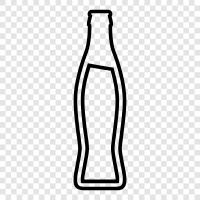 Cola Bottle, Soda, Carbonated Beverage, Soft Drink icon svg