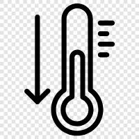 cold temperature, low temperature physics, low temperature materials, low temperature engineering icon svg