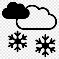 cold weather, snow, ice, wind icon svg