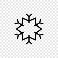 cold, snow, ice, snow flake icon svg