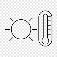 cold, heat, hot, extreme icon svg