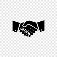 collaboration, business, relationships, trust icon svg