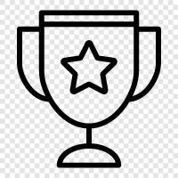 collection, awards, accolades, recognition icon svg