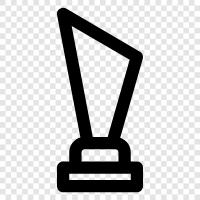 collection, trophy, champion, accolade icon svg