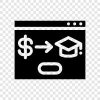 college, university, education, student icon svg