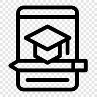 college, university, classes, notes icon svg