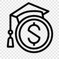 college, university, students, research icon svg