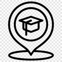 college, education, learning, study icon svg