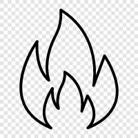 combustible, flammable liquids, flammable materials, flamm icon svg