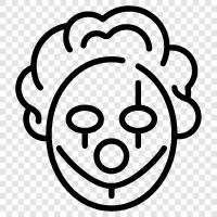 comedian, funny, entertainment, prank icon svg