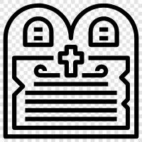 commandments, moral, law, ethical icon svg